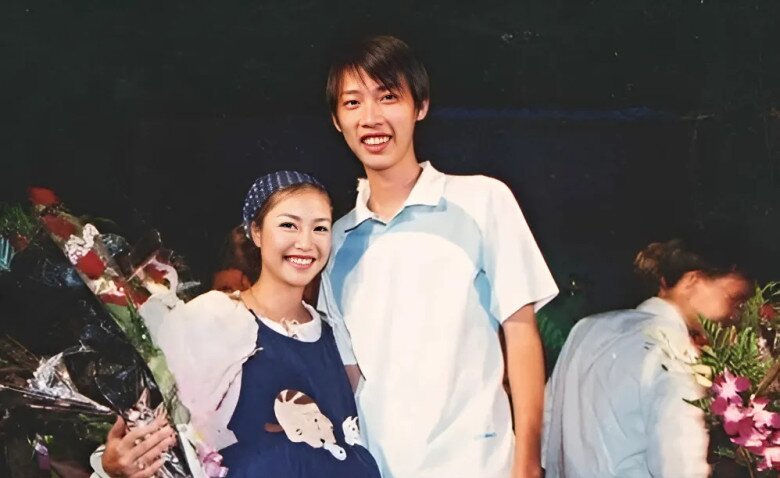 Vợ chồng Ốc Thanh Vân quen biết nhau từ thời còn là học sinh.