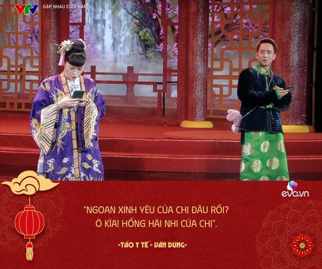 Vân Dung chỉ dân tình cách phân biệt amp;#34;trà xanh - tuesdayamp;#34; và loạt câu nói amp;#34;chất phát ngấtamp;#34; trong amp;#34;Táo quân 2025amp;#34; - 4