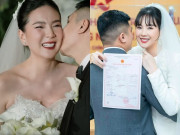 Giải trí - Chồng đại gia Bắc Giang hôn má Mai Ngọc cực tình, nữ MC nghẹn ngào nói gặp ông xã ở thời điểm "xấu xí nhất"