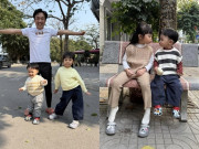 Giải trí - Đàm Thu Trang đưa 2 nhóc tì về Lạng Sơn, Cường Đô La quá nhớ con, phải tranh thủ vài tiếng để gặp