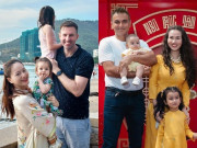 Giải trí - Chồng ngoại quốc của sao Việt đón Tết: Ông xã Lan Phương lâu lâu mới gặp con, chồng Ấn Độ lên chùa cùng bố Võ Hạ Trâm