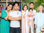 Giải trí - Con trai Khánh Thi 10 tuổi đã được bà cố lo chuyện cưới vợ, sẽ sớm vượt bố Phan Hiển cả về nhan sắc lẫn chiều cao