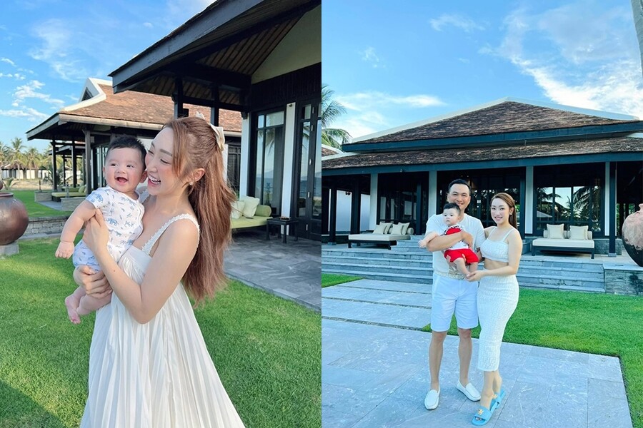 Gia Khang ngoan ngoãn, đáng yêu và là quý tử ngậm thìa vàng từ nhỏ.