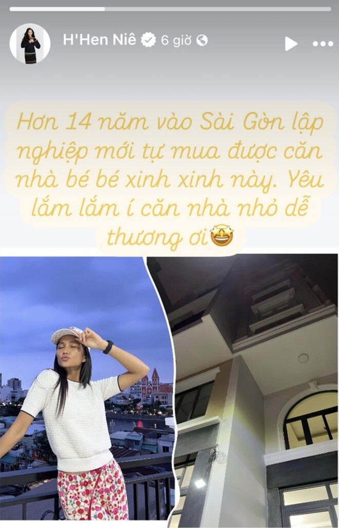 HHen Niê hào hứng tiết lộ việc mua nhà sau 14 năm ở thuê.