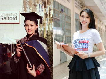 Những nàng hậu ra nước ngoài nhận bằng Thạc sĩ: Hoa hậu Đại dương muốn lên Tiến sĩ, 1 người từng học 2 trường đại học