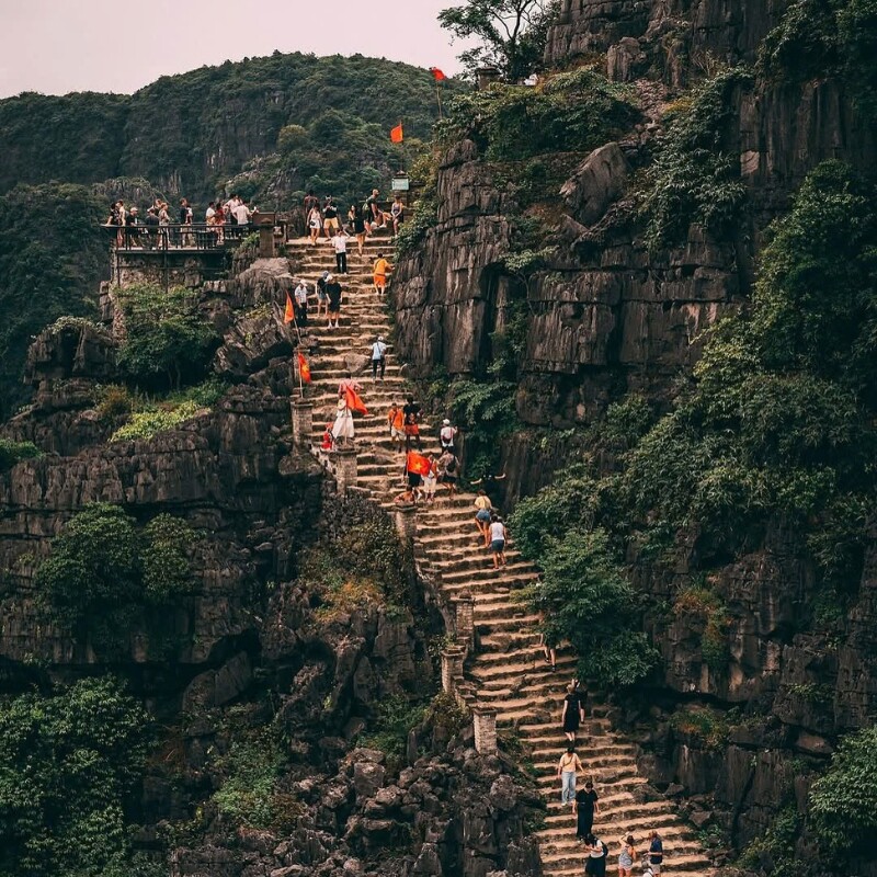 Từ Hà Nội việc di chuyển về Hang Múa chỉ mất hơn một tiếng đồng hồ. Du khách có thể chọn các loại xe dịch vụ hoặc phương tiện cá nhân từ ô tô tới xe máy. 