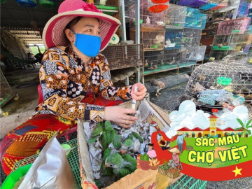 Khu chợ nằm ven đường nổi tiếng ở Long An: Chuyên bán đủ các loại nông sản đến chim trời quý hiếm