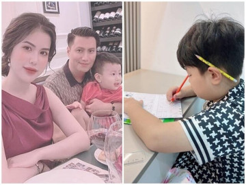 Học trường quốc tế 100 triệu/năm, có gia sư riêng, con trai Việt Anh vẫn kém, bà nội đến tận miếu xin cho cháu cải vận