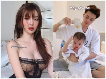 Hotboy Hải Dương lấy phú bà Sài thành hơn 9 tuổi, giờ ở nhà chăm con, nấu ăn, giặt quần áo, quét nhà, bóc hoa quả mời vợ