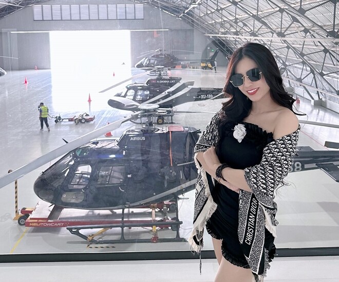 Thiên An luôn cố gắng đi làm để có tiền nuôi con.