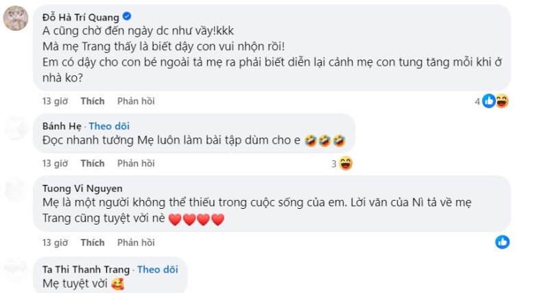 Con gái làm văn tả mẹ, Vân Trang đọc xong thì tá hỏa vì bé amp;#34;vu khốngamp;#34; quá, sợ cô giáo hiểu lầm - 3