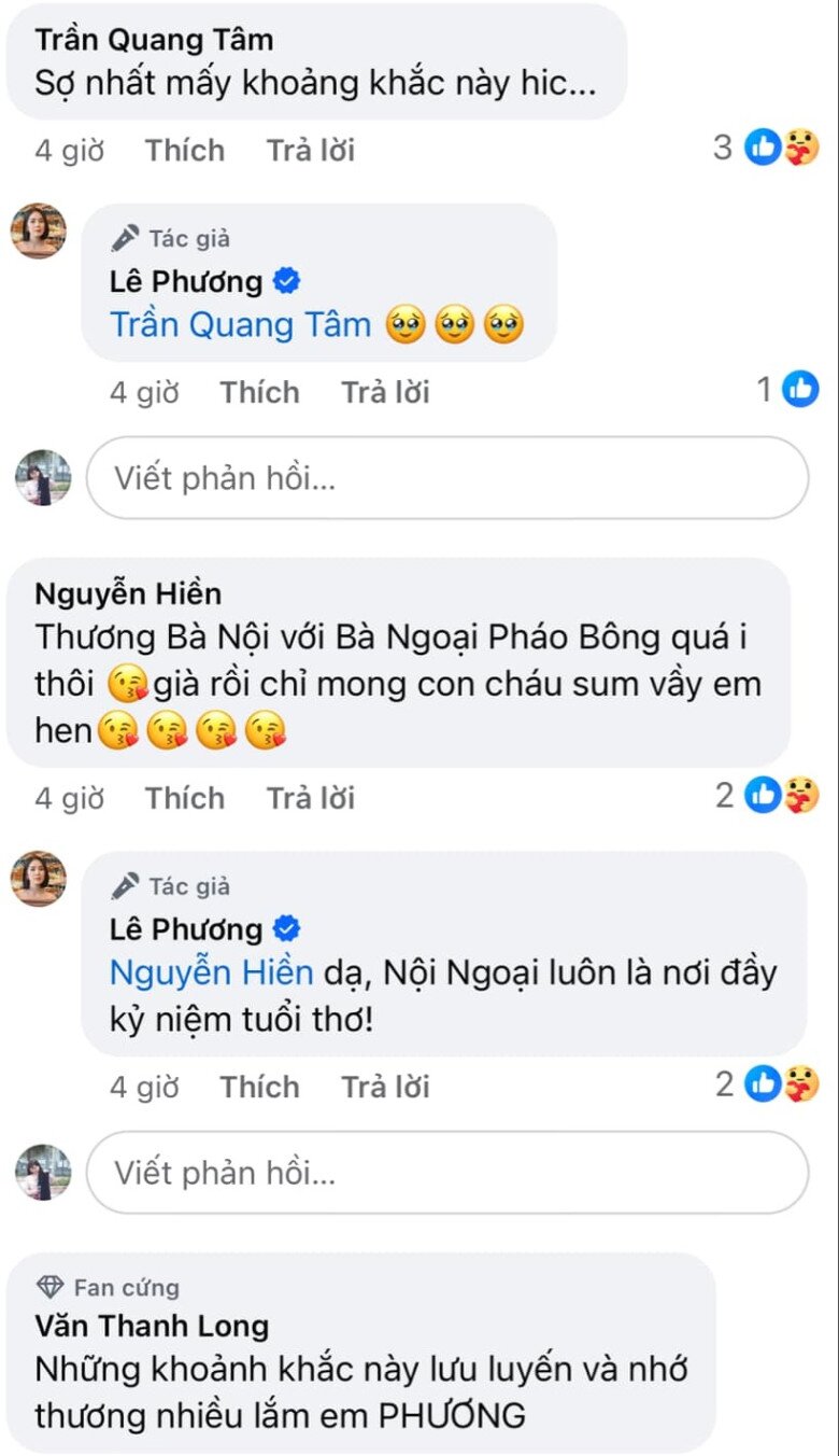 Hết Tết, mẹ đẻ, mẹ chồng DV Lê Phương ra tận ngõ tiễn con cháu lên thành phố, nhìn kỹ thấy đôi mắt rớm lệ - 4