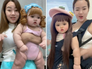 Yêu con - Bé gái gây bối rối vì không biết là người thật hay búp bê, cởi bỏ một phụ kiện còn sốc hơn