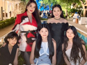 Yêu con - Con gái Trương Ngọc Ánh, Bình Minh gặp mặt cuối năm: Khí chất tiểu thư tài phiệt, siêu phẩm chân dài ngập tràn