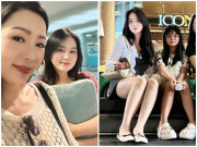 Yêu con - Gia đình Á hậu Việt du xuân sang chảnh tại Thái Lan, "ái nữ hàng không" xinh đẹp, chân dài, da trắng sáng đầy cuốn hút