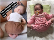 Yêu con - 1001 tư thế ngủ khó đỡ của trẻ: Leon nhà Hồ Ngọc Hà ngủ giống kiểu anh Subeo lúc nhỏ, đều là thông minh bẩm sinh