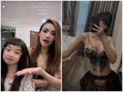 Yêu con - "Con gái Hoa hậu Ngọc Hân" 9 tuổi học trường 100 triệu/năm, có bất động sản riêng, giúp việc cao cấp chăm sóc mỗi ngày