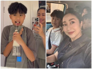 Yêu con - Con trai cả Ốc Thanh Vân gương mặt sáng, ngũ quan hài hòa, mẹ cho đi can thiệp thẩm mỹ sớm