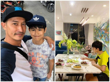 Con trai Huy Khánh ở với mẹ ăn tôm hùm, cá hồi mỗi bữa, 16 tuổi sang Canada đào tạo chuyên sâu