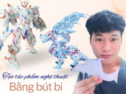 Chàng trai miền Tây tạo hình cho bút bi gây sốt MXH, có người sẵn sàng chi hàng triệu đồng để sở hữu