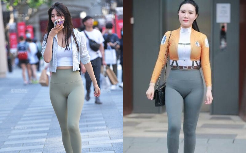 Với đặc điểm ôm sát cơ thể, quần legging dễ làm lộ rõ các đường nét nhạy cảm, đặc biệt nếu chất liệu quá mỏng hoặc không đủ độ che chắn. Nhiều người thậm chí còn vô tư mặc legging ôm sát không che phần hông hay mông, dẫn đến hình ảnh kém duyên và phản cảm.