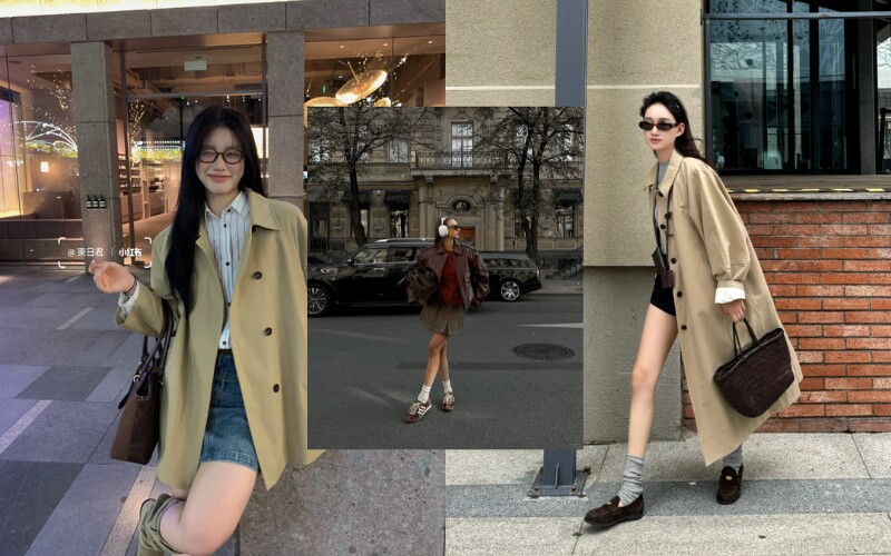 Nếu bạn thích mặc áo khoác nhẹ như blazer hoặc cardigan, hãy kết hợp với áo giữ nhiệt hoặc áo len mỏng bên trong để tăng khả năng giữ ấm. Nếu thời tiết quá lạnh, một chiếc áo dạ dáng dài hoặc áo trench coat sẽ giúp bạn vừa sang chảnh vừa đủ ấm.