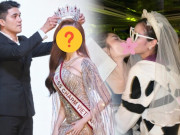 Thời trang - Việt Nam có 1 MC thi sắc đẹp không đoạt giải vẫn được gọi Hoa hậu, gây tranh cãi khi "khóa môi" bóng hồng