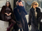 Thời trang - Tết này muốn mặc áo khoác lông như những quý cô sang chảnh, chị em lưu ý 3 điểm này khi mua sắm