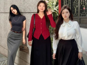 Thời trang - Kiểu váy dài “cứu nguy” cho chị em có vòng eo bánh mì vào Tết này, cứ diện vào là giảm vòng eo gần 3cm