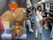 Thời trang - Cô gái diện bikini check in tàu metro bất chấp mọi người xung quanh khiến CĐM "dậy sóng" tranh cãi