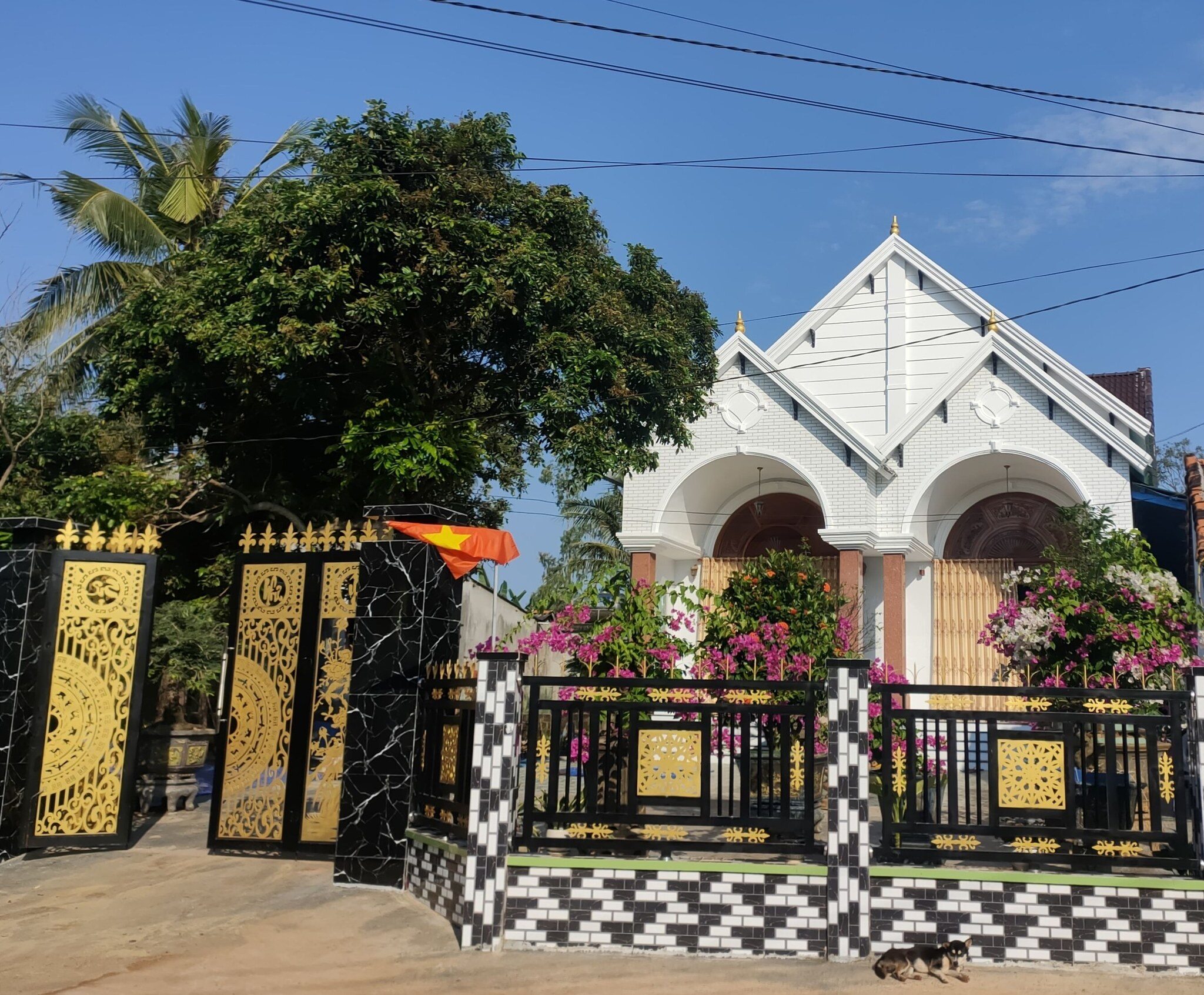 Ngôi nhà bình yên của chị Khương.