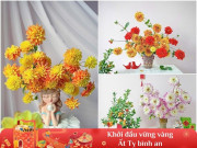 Nhà đẹp - Học mẹ đảm Bắc Giang 30 cách cắm hoa thược dược, dùng mẹo nhỏ này chơi bền xuyên Tết