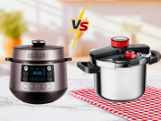 Nhà đẹp - Nồi áp suất cơ và nồi áp suất điện khác nhau thế nào? Những sai lầm khi sử dụng khiến nồi áp suất "nổ như bom"