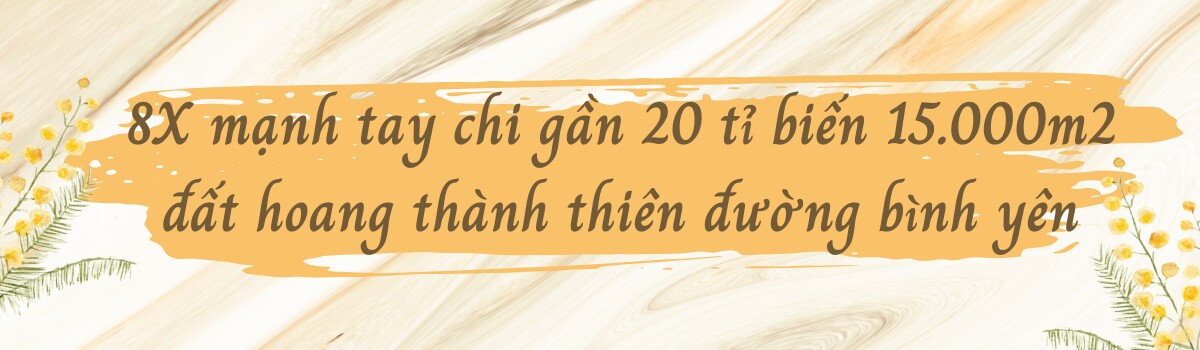 Nữ nhà báo bỏ việc rời phố về rừng, mạnh tay chi gần 20 tỷ biến 15.000m2 đất hoang thành thiên đường bình yên - 10