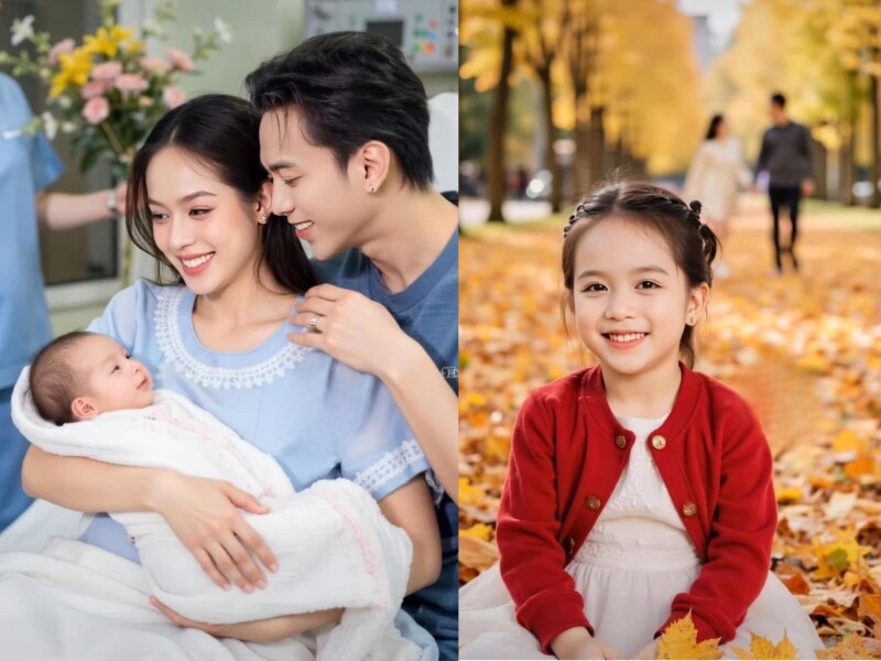 SOOBIN Hoàng Sơn và Thanh Thủy còn được ghép ảnh đón con đầu lòng. Loạt hình ảnh cả 2 về chung nhà, có thành viên mới chỉ trong 1 ngày khiến dân tình thích thú: "Anh chị không gấp nhưng fan gấp", "Mang thai 9 tiếng 10 phút", "Có bác nào đặt tên con hộ luôn rồi",...