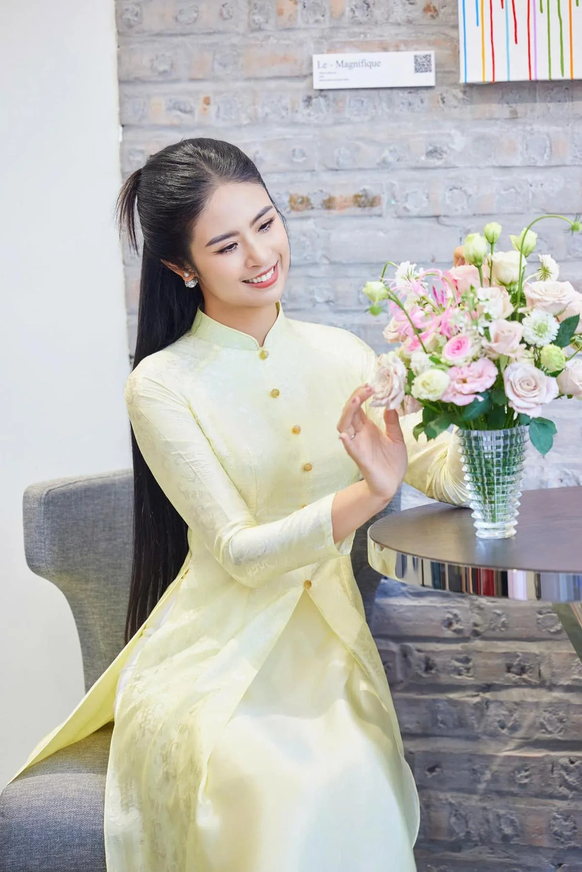 Nàng hậu dành thời gian chăm sóc gia đình sau khi kết hôn.