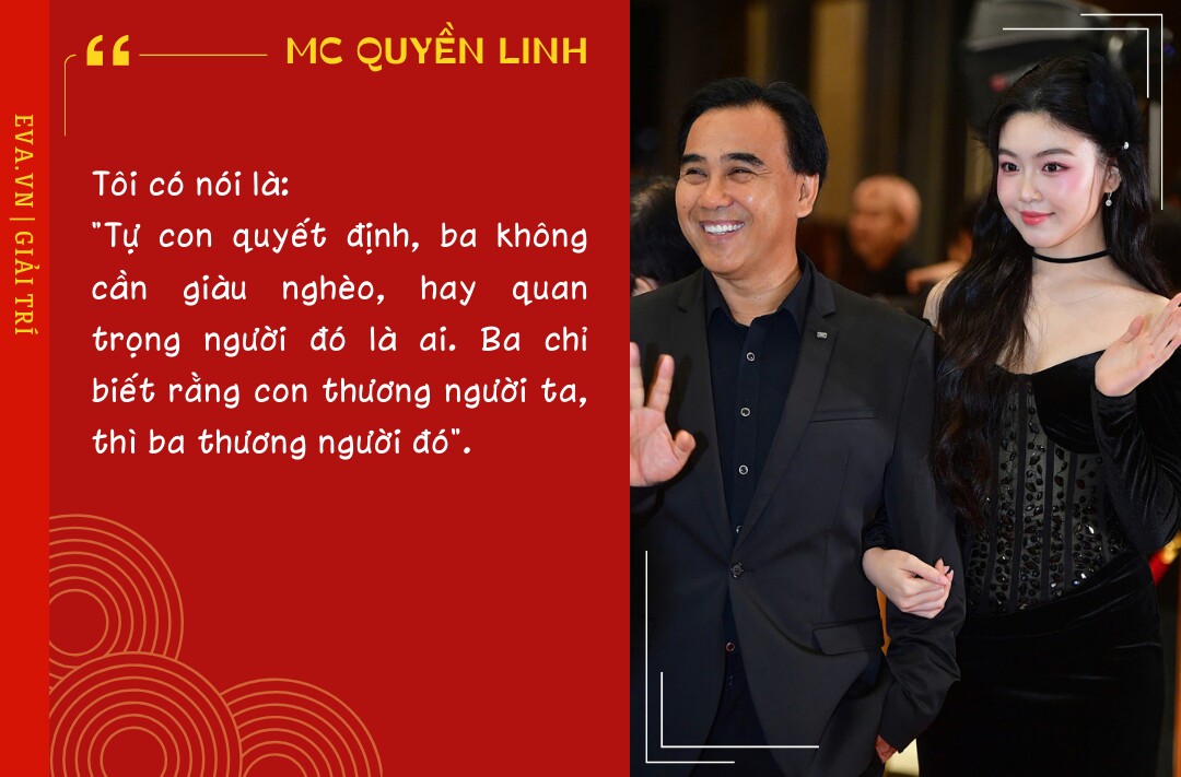 MC Quyền Linh nói về con rể tương lai: amp;#34;Ba chỉ biết con thương người ta, ba sẽ thương người đóamp;#34; - 7