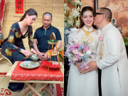 Giải trí - Khánh Vân khoe cảnh "hầu chồng" năm đầu làm vợ, biểu cảm của ông xã hơn 17 tuổi hút triệu view