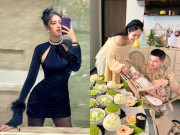 Giải trí - Vợ kém 37 tuổi của Quang Minh "tân trang" để ăn Tết, sắc vóc tươi trẻ bảo sao chồng mê ngắm cả mẹ lẫn con