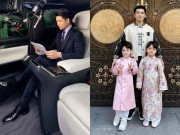 Giải trí - Anh chồng Đỗ Mỹ Linh chuẩn "nam thần" khiến hội chị em mê mệt, bố đơn thân một tay nuôi 2 con trong dinh thự