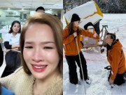 Giải trí - BTV Đan Lê sau 1 tháng nhà đài đóng cửa: Du lịch sang chảnh, chồng đạo diễn quỳ gối mừng 14 năm "đám cưới ngà"