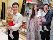 Giải trí - Đỗ Mỹ Linh bất ngờ được một bé trai gọi bằng "mẹ": Nhóc tì là "cục vàng" của nhà Bầu Hiển, vẻ ngoài tuấn tú