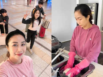 Ốc Thanh Vân đón năm mới tại quê nhà sau 1 năm nhiều biến động, khoe nhan sắc rạng ngời khác hẳn thời bên Úc