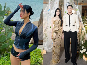 Diệp Lâm Anh diện váy ngắn hết cỡ khoe dáng nuột nà, mẹ 2 con đẹp rạng rỡ từ ngày có hồng hài nhi