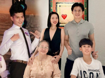 Hồng hài nhi yêu nữ hoàng Vbiz giàu có: Cày hết mình để xứng đôi, ngoại hình như ruột thịt với con riêng của bạn gái