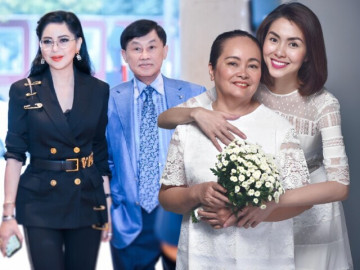 Giải trí - Những bà sui gia của Vbiz: Mẹ ruột Tăng Thanh Hà đẹp ngang vợ vua hàng hiệu, 2 mẹ nhà Hồ Ngọc Hà cực thân