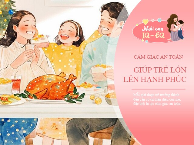 Mẹ chỉ cần làm tốt một việc để con sống hạnh phúc, lớn lên biết ơn bố mẹ