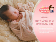 Nuôi con IQ EQ - 7 dấu hiệu chứng IQ của trẻ đang cao hơn hẳn bạn bè cùng trang lứa