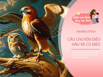 Truyện cổ tích: Diều Hâu và Cú Mèo