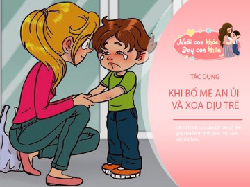 Khi trẻ khóc, đừng nói Nín ngay, bố mẹ EQ cao làm con bình tĩnh lại chỉ bằng một câu nói
